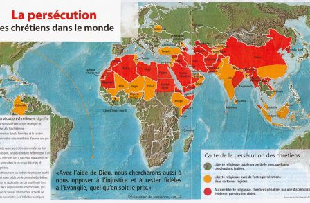 Culte prière pour les chrétiens persécutés